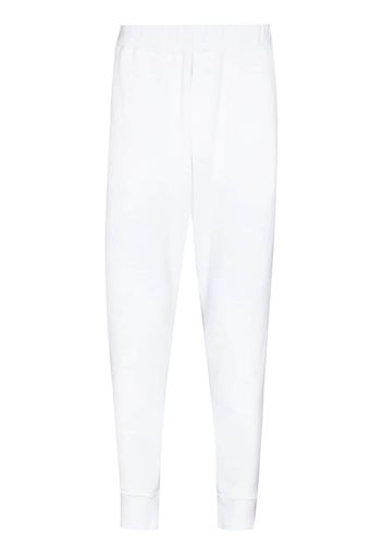 Dsquared2 sprayed Icon logo track pants - Bianco