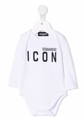 Dsquared2 Kids logo-print body - Bianco