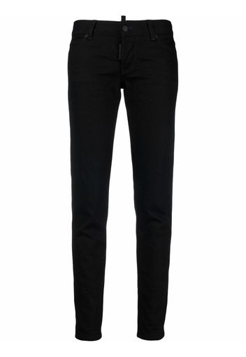 Dsquared2 logo-print skinny jeans - Nero