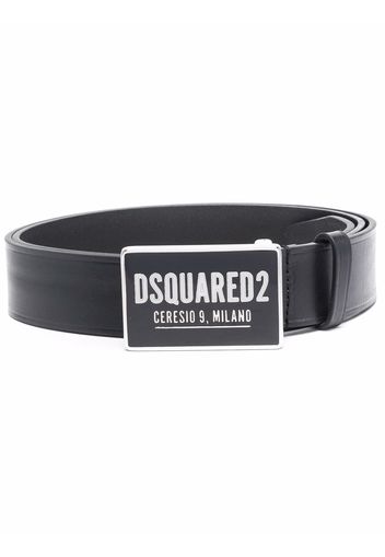 Dsquared2 logo buckle belt - Nero