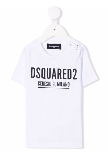 Dsquared2 Kids logo print T-shirt - Bianco