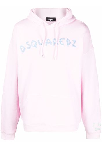 Dsquared2 Felpa con cappuccio - Rosa