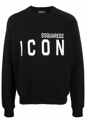 Dsquared2 Felpa con logo - Nero