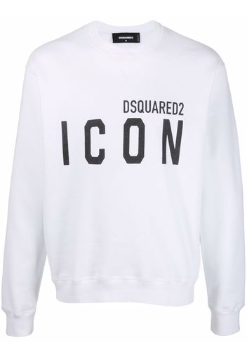 Dsquared2 Felpa Icon - Bianco