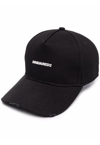 Dsquared2 Cappello da baseball con ricamo - Nero