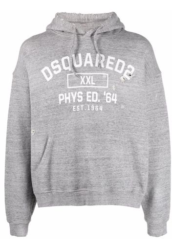 Dsquared2 Felpa con stampa - Grigio