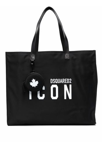 Dsquared2 Icon-print tote bag - Nero