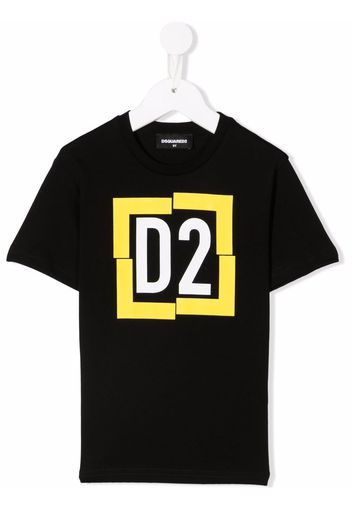 Dsquared2 Kids T-shirt con stampa - Nero