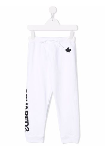 Dsquared2 Kids logo-print track pants - Bianco