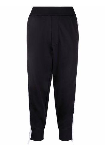 Dsquared2 Maple Leaf zip-detail track pants - Nero