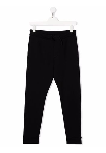 Dsquared2 Kids Pantaloni sportivi con stampa - Nero