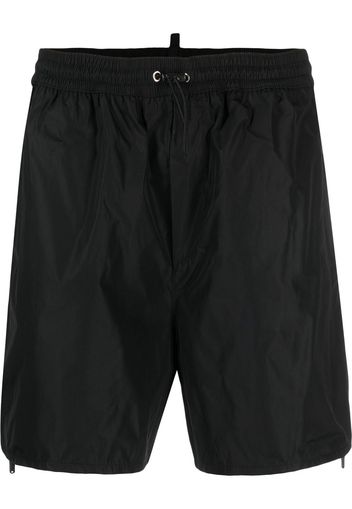 Dsquared2 side-zip swim shorts - Nero