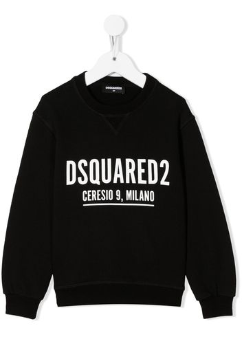 Dsquared2 Kids logo-print sweatshirt - Nero