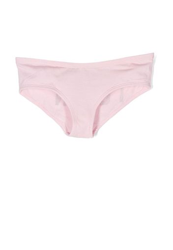 Dsquared2 Kids logo-print stretch-cotton briefs - Dq310 PINK