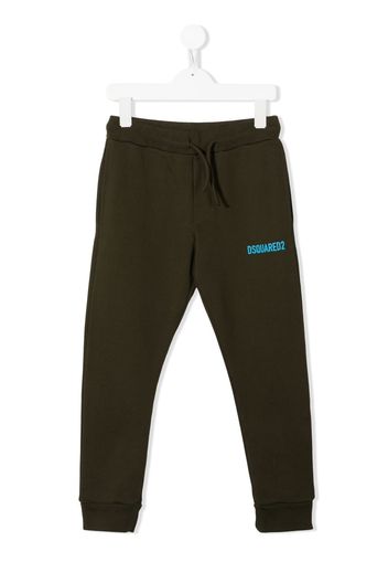 Dsquared2 Kids Pantaloni sportivi con coulisse - Grigio