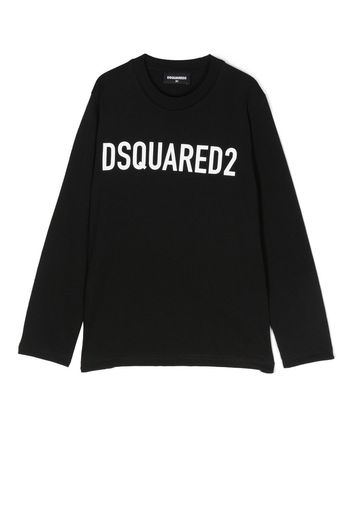 Dsquared2 Kids Top a maniche lunghe - Nero