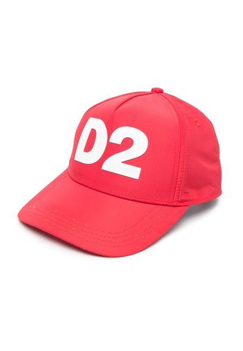 Dsquared2 Kids logo-print baseball cap - Rosso