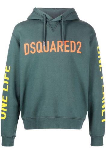 Dsquared2 Felpa con cappuccio - Verde