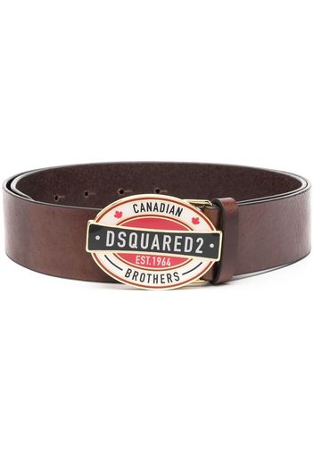 Dsquared2 Cintura con fibbia - Marrone