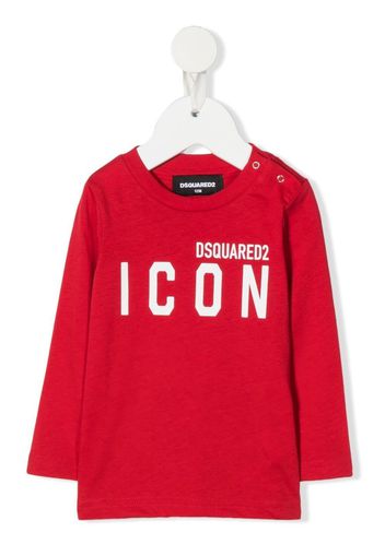 Dsquared2 Kids Icon logo-print T-shirt - Rosso