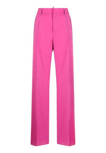 Dsquared2 high-waisted wide-leg trousers - Rosa