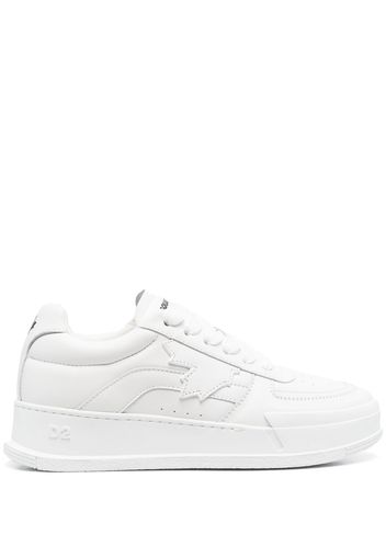 Dsquared2 low-top lace-up sneakers - Bianco