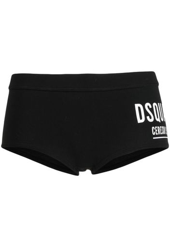 Dsquared2 logo-print short-style briefs - Nero