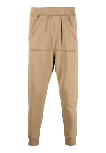 Dsquared2 tapered cotton track pants - Toni neutri