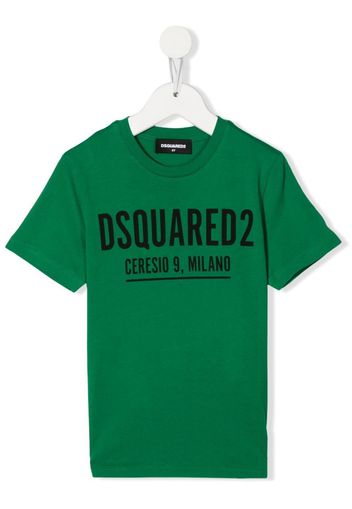 Dsquared2 Kids T-shirt con stampa - Verde