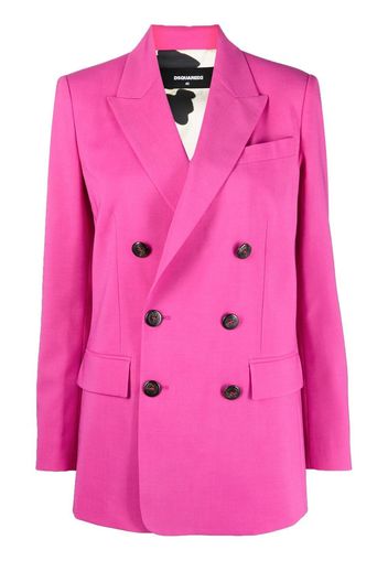 Dsquared2 peak-lapel double-breasted blazer - Rosa