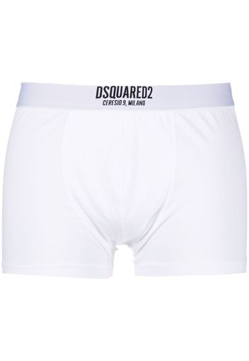 Dsquared2 Boxer con banda logo - Nero