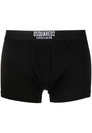 Dsquared2 logo-waistband boxers - Bianco