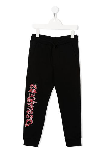 Dsquared2 Kids logo tracksuit bottoms - Nero