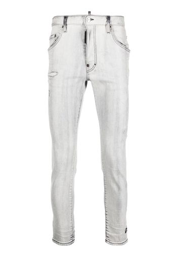 Dsquared2 Skater logo-print skinny jeans - Grigio