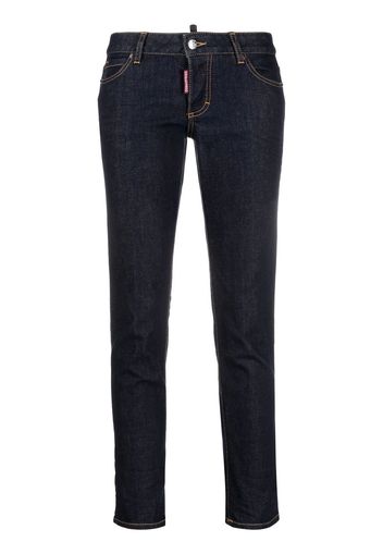 Dsquared2 cropped slim-fit jeans - Blu