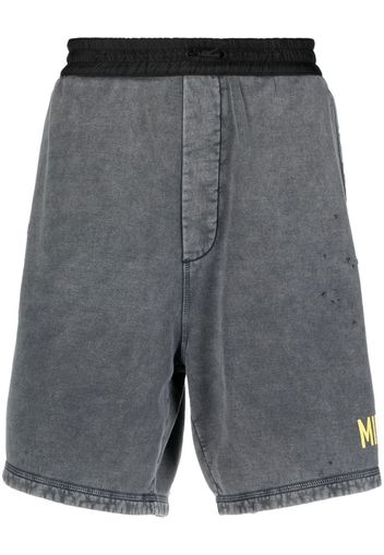 Dsquared2 logo-print track shorts - Grigio