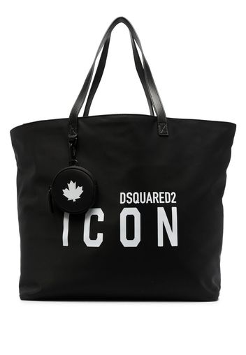 Dsquared2 logo-print tote bag - Nero