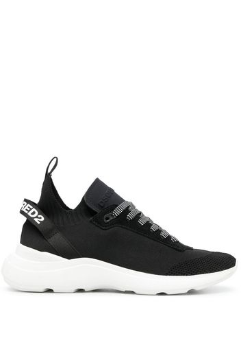 Dsquared2 Sneakers con banda logo - Nero