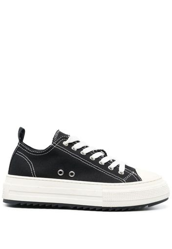 Dsquared2 Sneakers con cuciture a contrasto - Nero