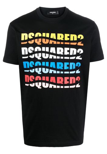 Dsquared2 T-shirt con stampa - Nero