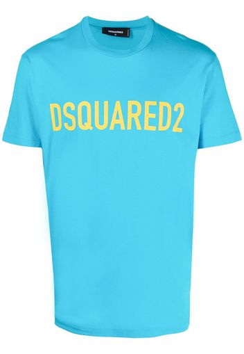 Dsquared2 T-shirt con stampa - Blu