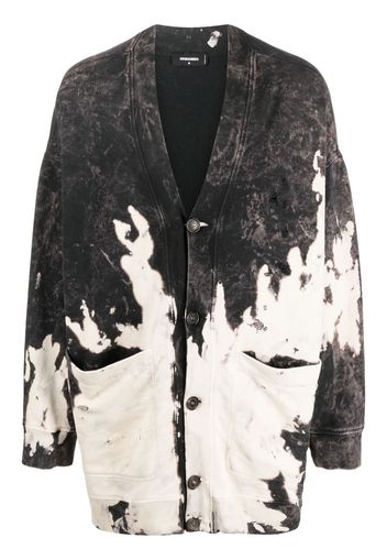 Dsquared2 Cardigan con stampa - Viola