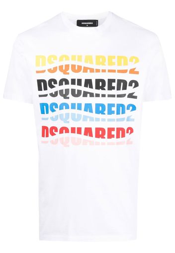 Dsquared2 T-shirt con stampa - Bianco