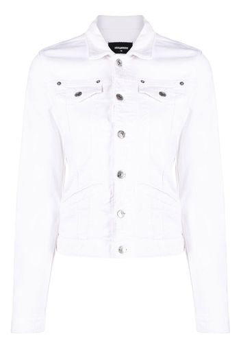 Dsquared2 Blazer con bottoni - Bianco