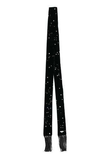 Dsquared2 Foulard con glitter - Nero