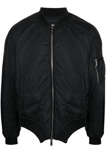 Dsquared2 Bomber con stampa - Nero