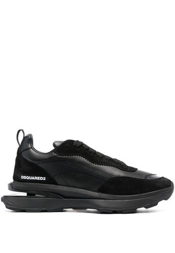 Dsquared2 logo-print lace-up sneakers - Nero