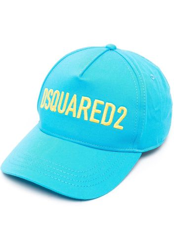 Dsquared2 Cappello da baseball con ricamo - Blu