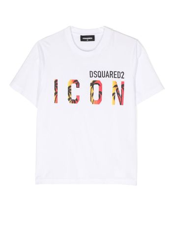 Dsquared2 Kids T-shirt con stampa - Bianco