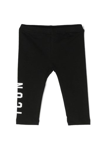 Dsquared2 Kids logo-print leggings - Nero